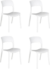 Set 4 Sedie in Polipropilene