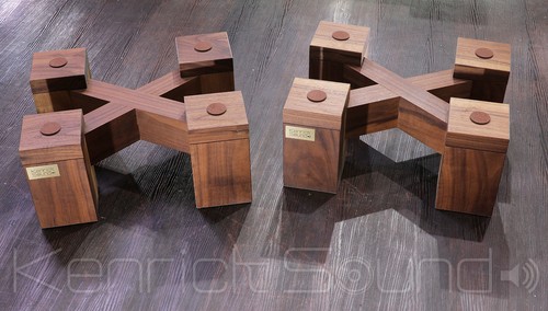 Coppia supporti noce - supporti,