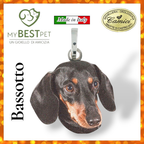 Ciondolo pendente cane argento