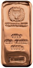 Lingotto di rame Germania Mint