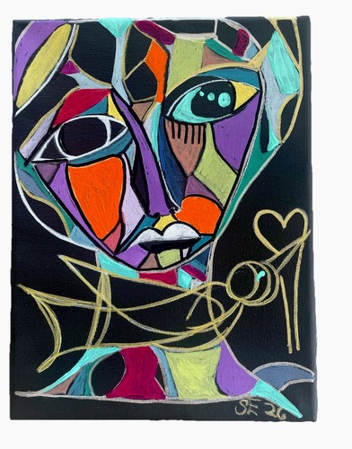 Astratto pablo picasso donna - pablo,