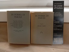 In Forma di parole. Anno quinto n. 3 Luglio agosto settembre 1984 + Allegato