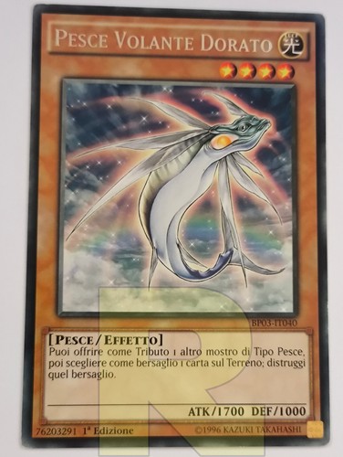 Pesce volante dorato - pesce,