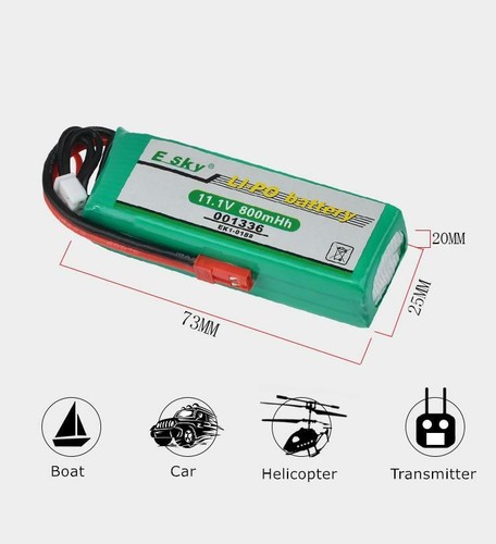 Batteria lipo 1v - lipo, 800mah