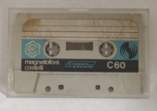 MAGNETOFONI CASTELLI C60 musicassette vergini cassette tape vintage