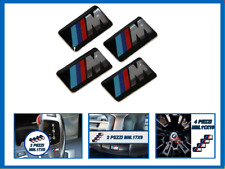 STEMMA M SPORT PER BMW VOLANTE RUOTE CERCHI LEVA CAMBIO MARCE FREGIO LOGO
