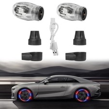 Sensore Vibrazioni Luci Valvola Pneumatici per Auto con Illuminazione RGB Imperm