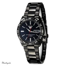 Seiko 5 Black Automatic