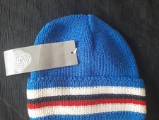 CAPPELLO CAP VINTAGE WOOL FOOTBALL CALCIO SAMPDORIA PURA LANA VERGINE
