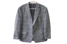 Giacca lana grigia blazer