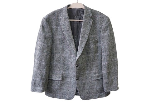 Giacca lana grigia - , blazer