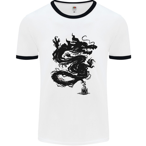 Shirt uomo ink dragon - t-shirt,