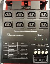 Showtec Multidim Mixer Dimmer Luci 4 channel DMX + fusibili di riserva