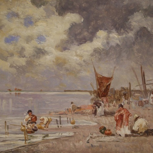 Paesaggio firmato dipinto