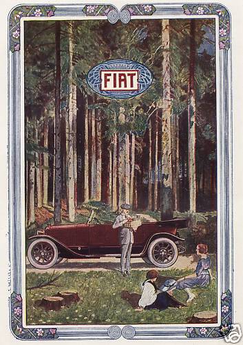 Pubblicita 1921 auto epoca - 1921, d'epoca