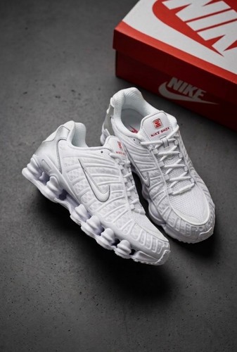Nike shox white metallic - nike, tl