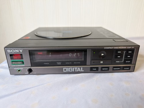 Sony cdp vintage 1986 - cdp-7f,