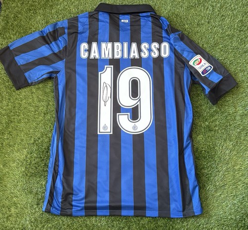 Maglia home inter firmata - maglia,