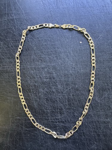 Collana catena figaro marcata - catena,