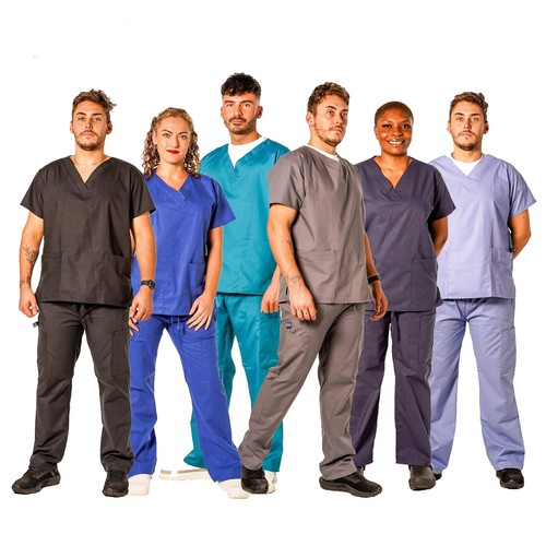 Set uniforme scrub - medico, uomo