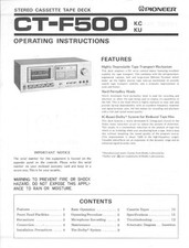 Pioneer CTF-500 Cassette