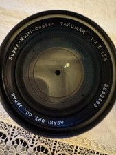 Super-Multi-Coated TAKUMAR 135mm F/2,5 ASAHI OPT CO. JAPAN + Teleconverter 
