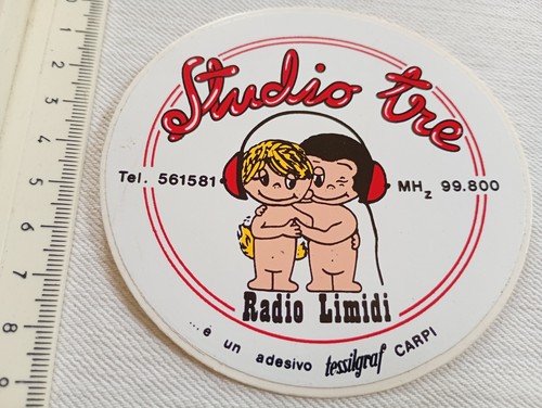 Adesivo sticker radio - radio, tv