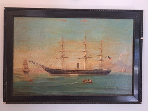 Ritratto nave americana - di,