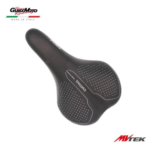 Sella nera ergofit biciclette - nera,