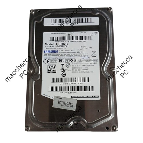 Hard disk samsung - hard, hd502ij