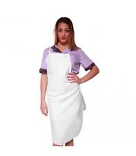 Grembiule da cucina comodo e pratico con tasca centrale in cotone al 100%”