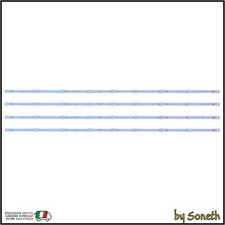 KIT 4 BARRE LED TV PER QBELL