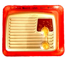 SILVERTONE Mod. C - USA - 1949 Radio Miniatura Come Foto