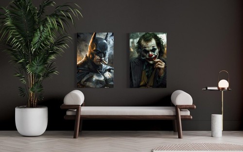 Quadro tela batman joker - su,