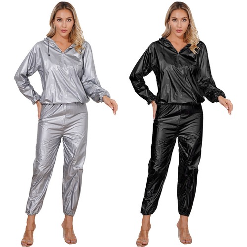 Tuta sauna donna con cappuccio - tuta,