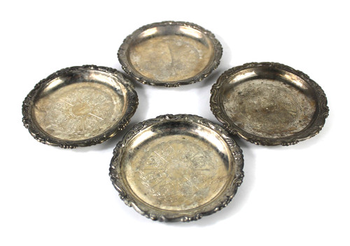 Set sottobicchieri silver - set, 4