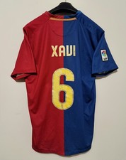 Maglia Calcio Retro Shirt Barcelona Shirt Soccer 2008-2009 Home 10 Xavi Size XL