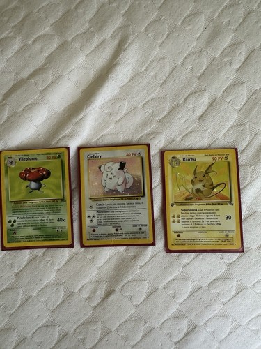 Lotto carte pokemon vintage - lotto,