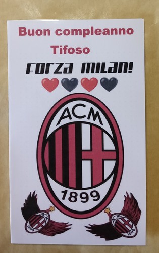 Milan tifoso compleanno - 🐬,