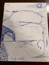 Disegno originale firmato Andy