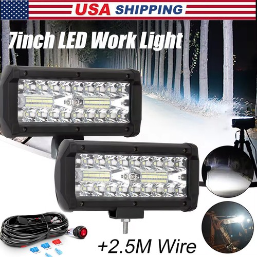 7inch led work light - work, 2pcs