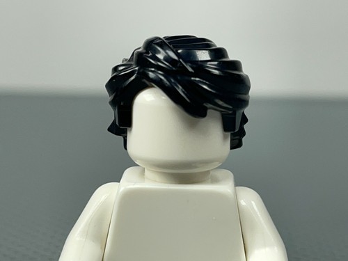 Lego nero minifigure capelli - minifigure,