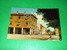 Cartolina Portomaggiore - Angolo Via Roma e De Amicis 1955 ca.