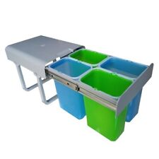 PATT4 Pattumiera differenziata EKO4 cesti sottolavello cucina 32 L.  (4x8 lt)