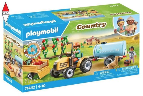 Costruzione playmobil trattore - costruzione,