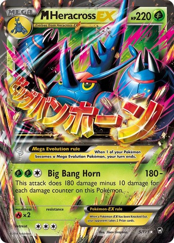Mega heracross 111 - heracross,