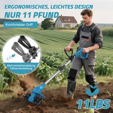 Motozappa a batteria 21V