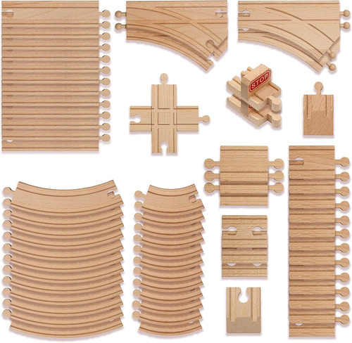 Set binari trenino legno - binari,
