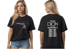 T-shirt Celine Dion Paris