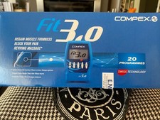 Compex Fit 1.0 Elettrostimolazione - Blu USATO SOLO UN PAIO DI VOLTE